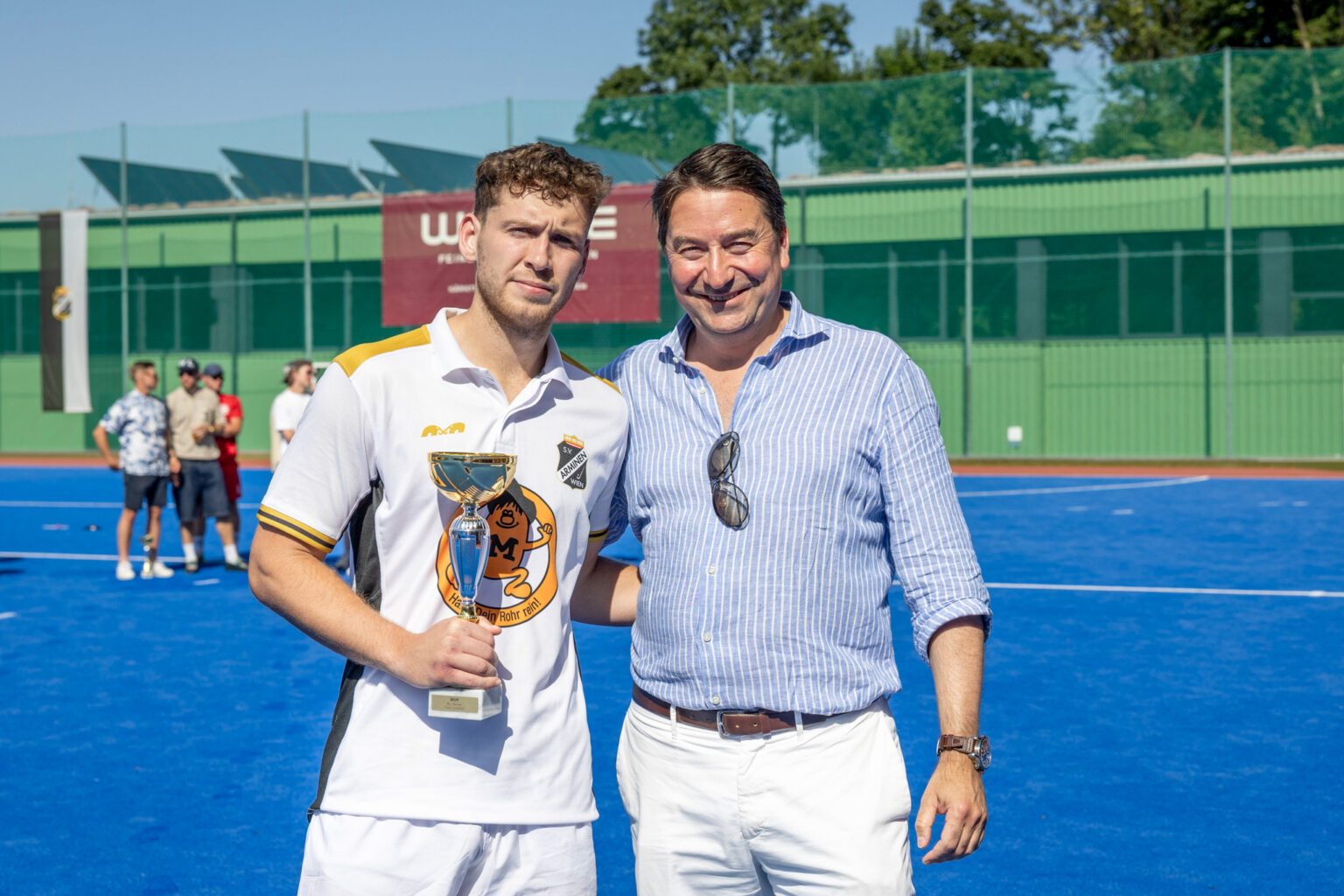 Maximilian Kelner wird zum MVP des Finalturniers gewählt.