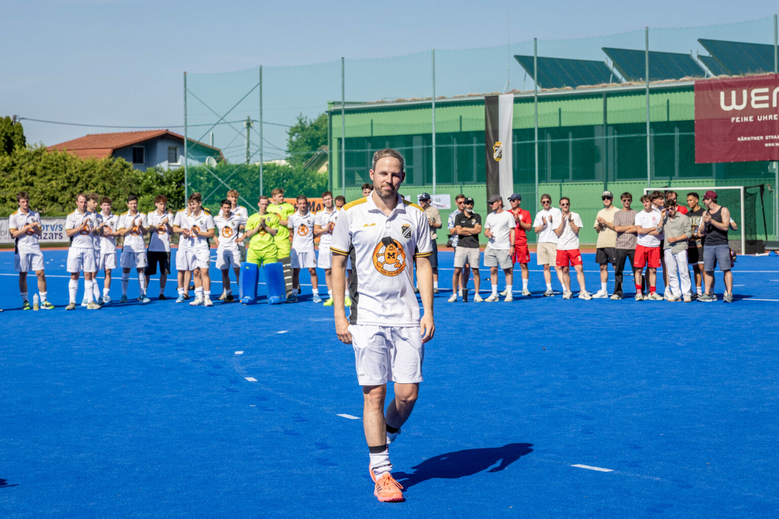 Robert Bele bestreitet im Finale sein letztes Spiel für die Erste Herrenmannschaft der Arminen.