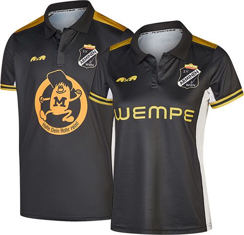 Die offiziellen Dressen der SV Arminen ab Herbst 2025